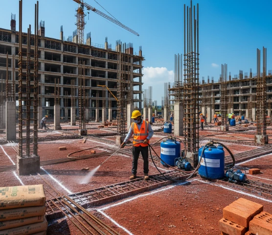 Commercial Pre-Construction Termite Treatment