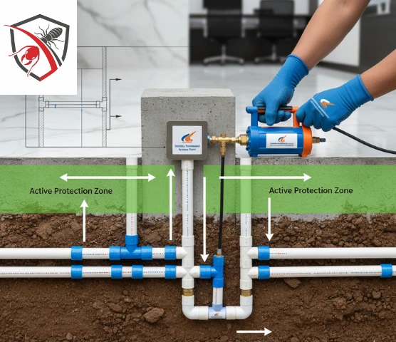 Termite Reticulation System Installation